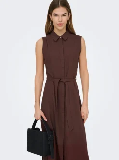 ONLGOA Lino Vestito lungo