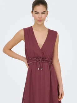 ONLGOA Lino Vestito lungo