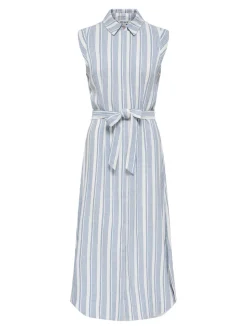 ONLGOA Lino Vestito lungo
