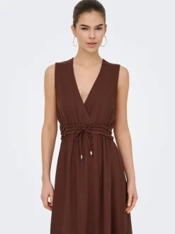 ONLGOA Lino Vestito lungo