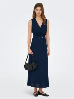 ONLGOA Lino Vestito lungo