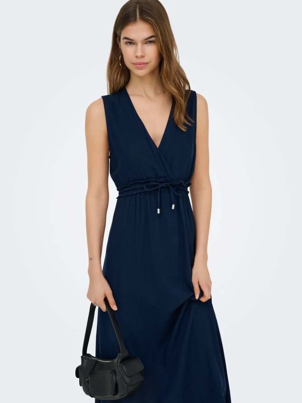 ONLGOA Lino Vestito lungo
