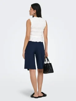 ONLGOA Loose Fit Lino Bermuda