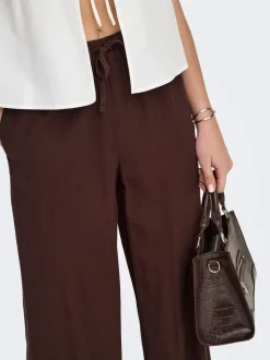 ONLGOA Straight Fit Lino Pantaloni
