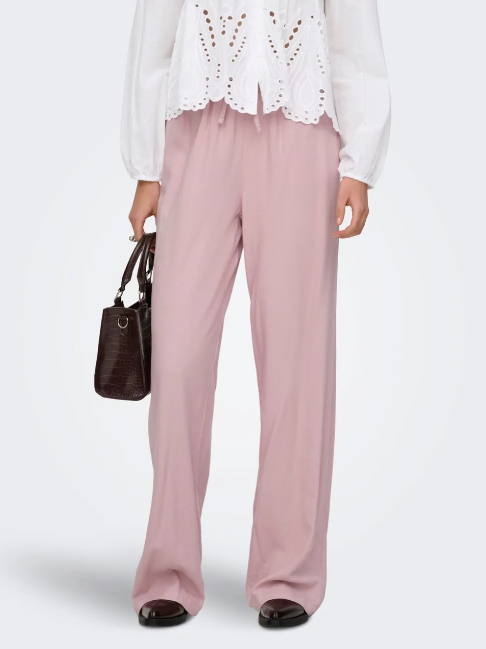 ONLGOA Straight Fit Lino Pantaloni