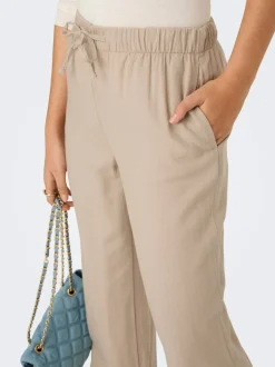 ONLGOA Straight Fit Lino Pantaloni