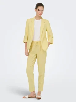 ONLGOA-POPTRASH Comfort Fit Lino Pantaloni