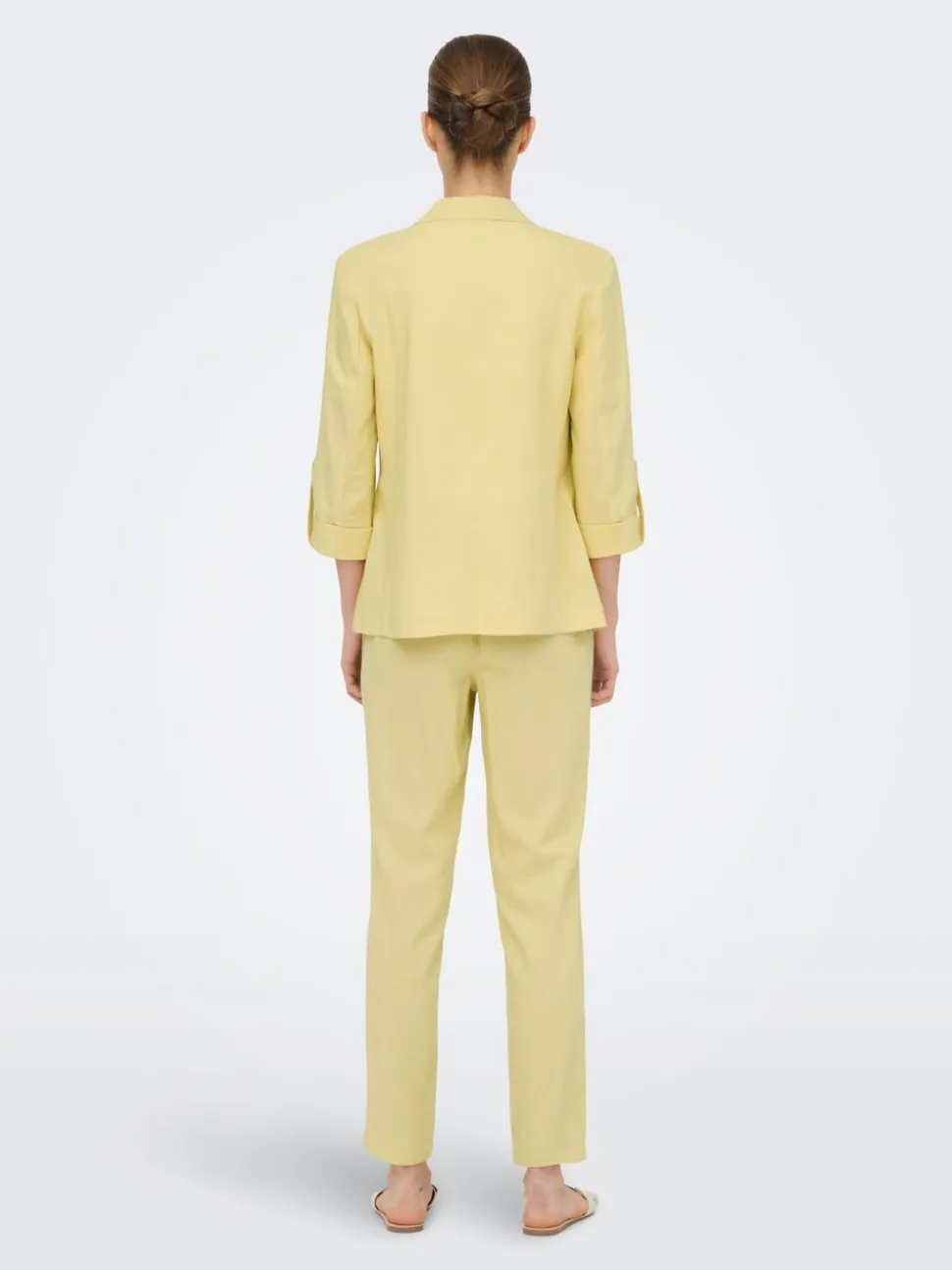 ONLGOA-POPTRASH Comfort Fit Lino Pantaloni