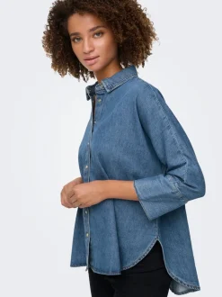 ONLGRACE-ELLI Camicia in jeans