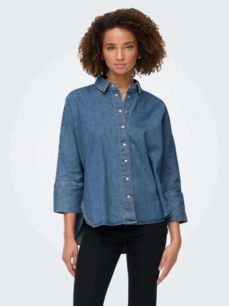 ONLGRACE-ELLI Camicia in jeans