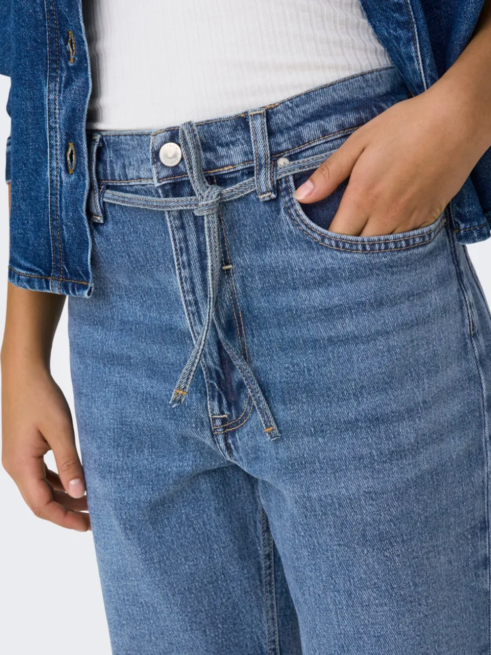 ONLGYPSY Vita alta Slim Straight Fit Jeans