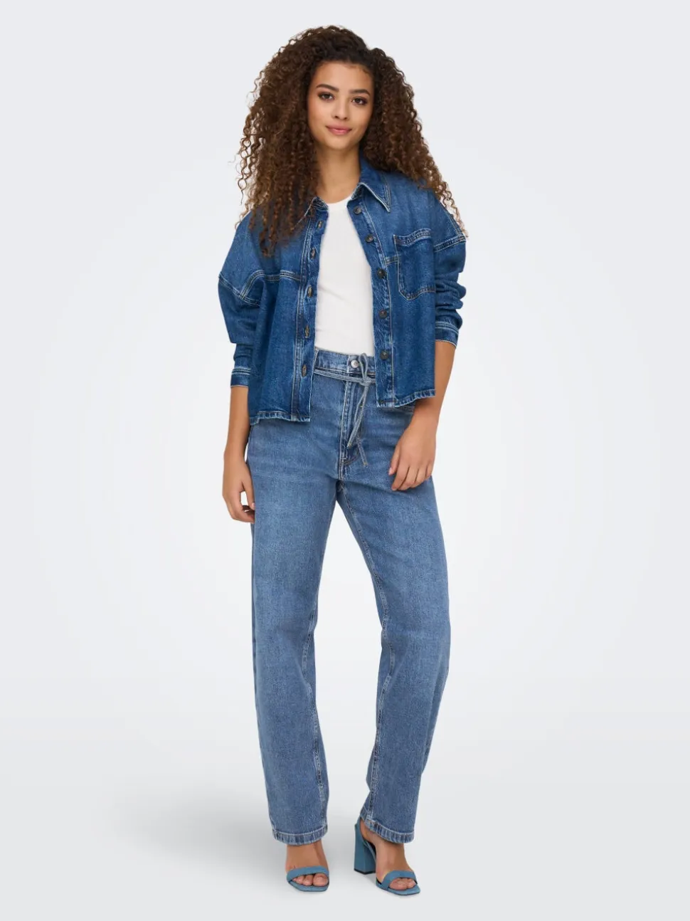ONLGYPSY Vita alta Slim Straight Fit Jeans