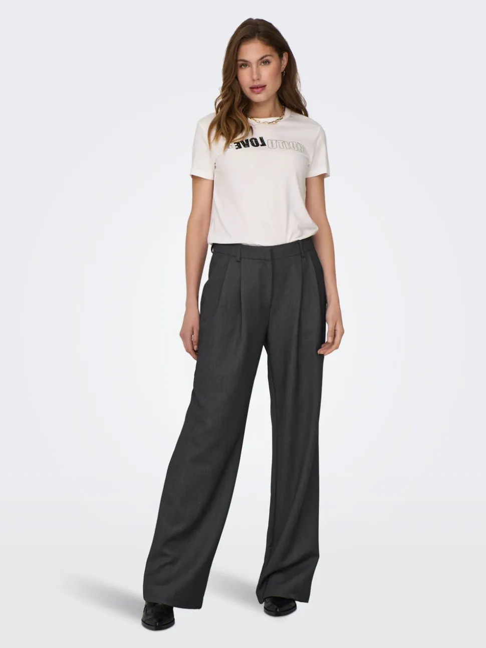 ONLHATTIE Straight Tapered Fit Pantaloni