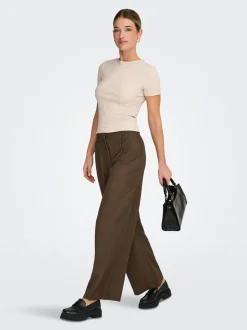 ONLHATTIE Straight Tapered Fit Pantaloni
