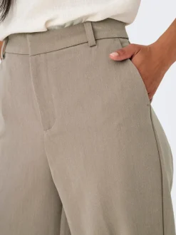 ONLHATTIE-LANA Straight Tapered Fit Pantaloni a gamba larga