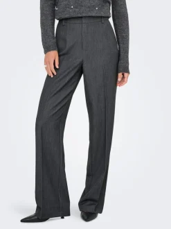 ONLHATTIE-LANA Straight Tapered Fit Pantaloni a gamba larga