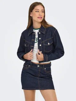 ONLHEATHER Giubbotto di jeans