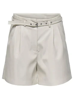 ONLHEIDI Vita media Regular Fit Pantaloncini in finta pelle