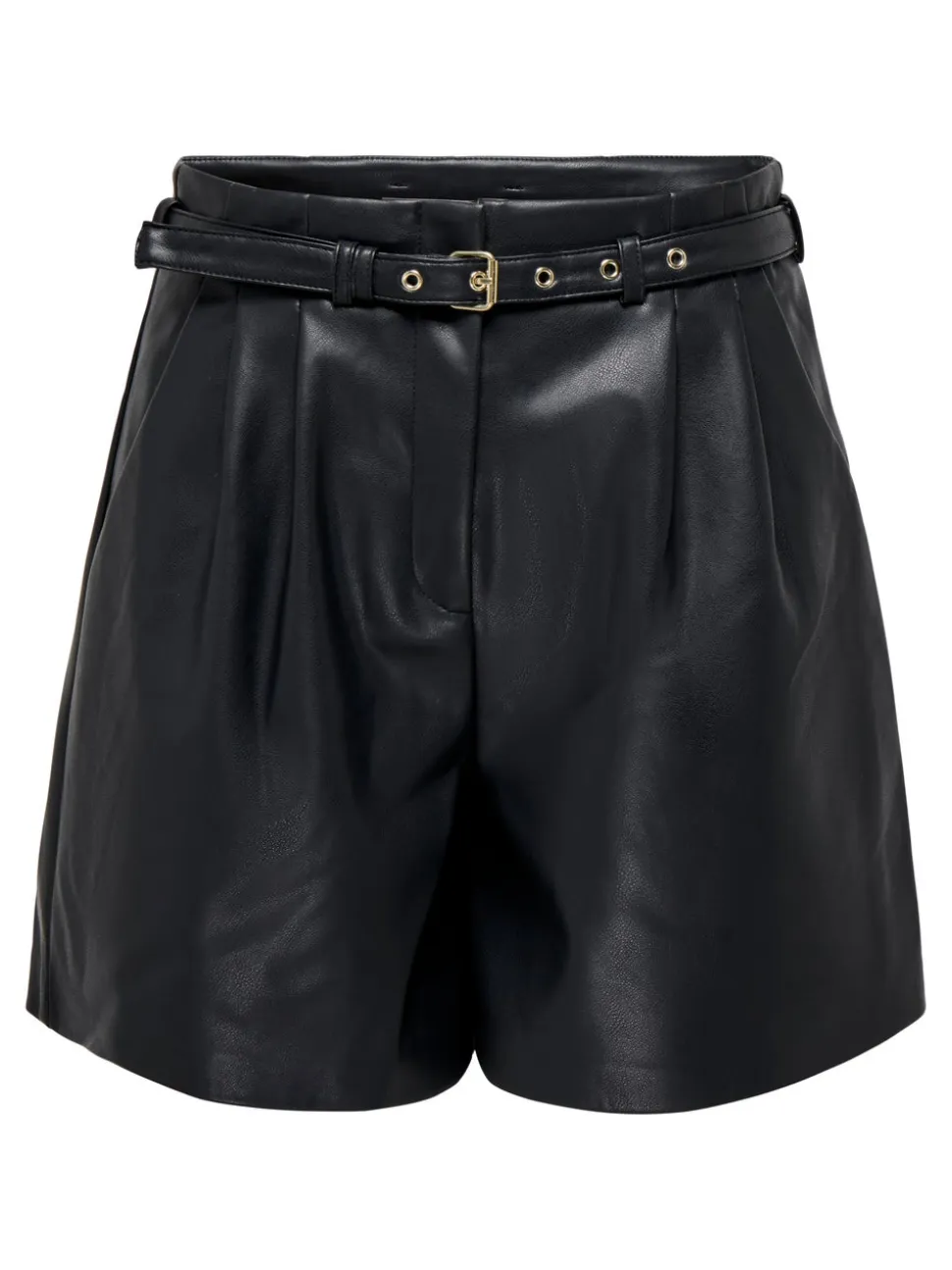 ONLHEIDI Vita media Regular Fit Pantaloncini in finta pelle