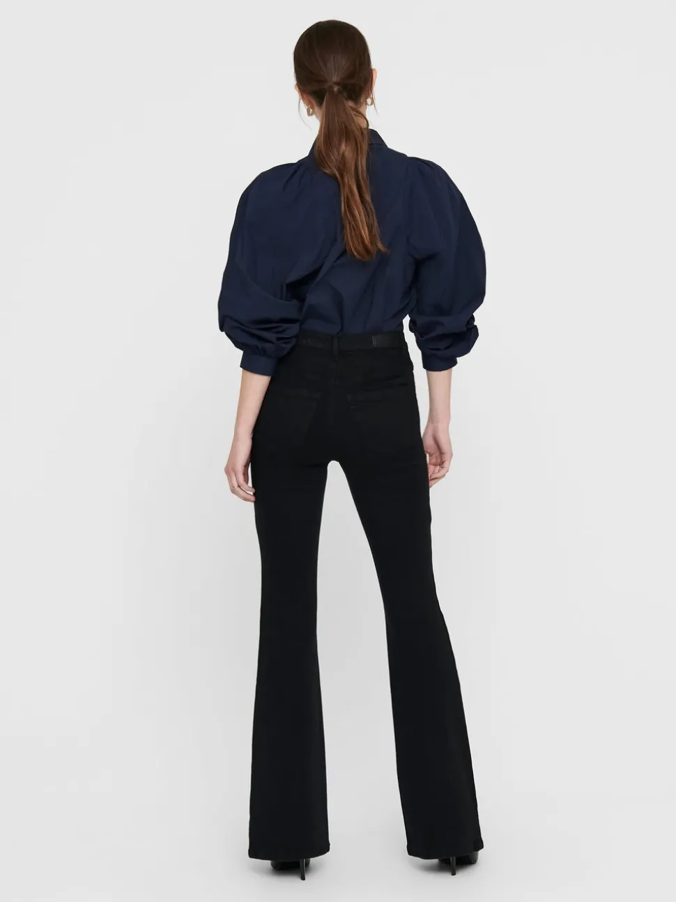 ONLHELLA Vita alta Flared Fit Jeans