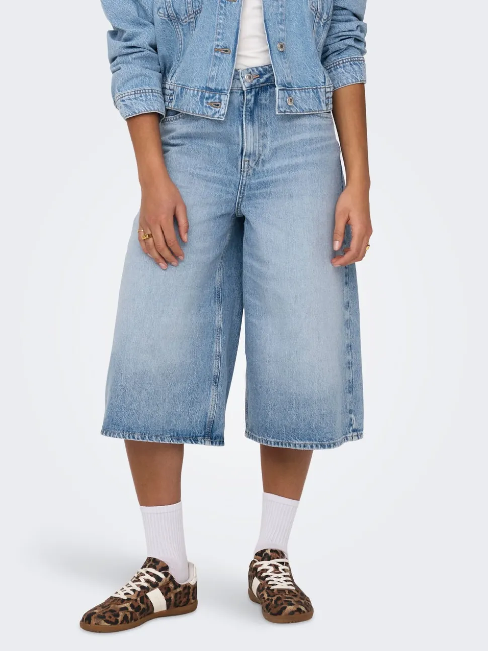 ONLHOPE Vita alta Cropped Fit Lungo Jeans