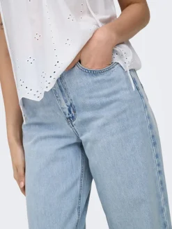 ONLHOPE Vita alta Wide Leg Fit Jeans