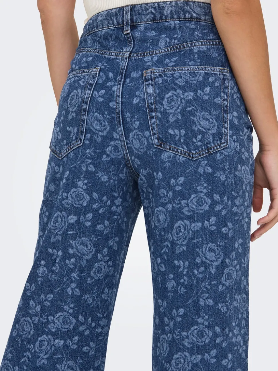 ONLHOPE Vita alta Wide Leg Fit Lunghezza alla caviglia Jeans