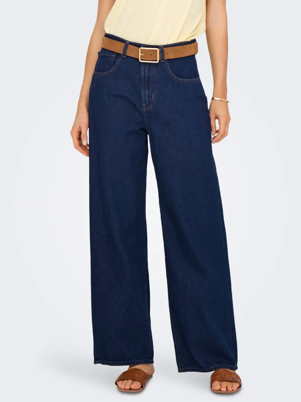ONLHOPE Vita alta Wide Leg Fit Jeans