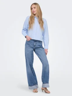 ONLHOPE Vita alta Wide Leg Fit Jeans