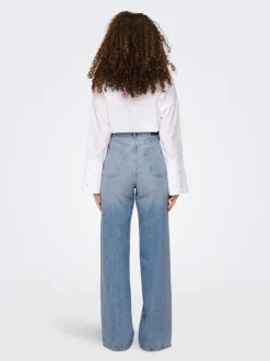 ONLHOPE Vita alta Wide Leg Fit Jeans