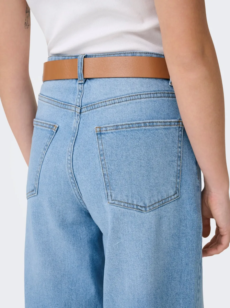 ONLHOPE Vita alta Wide Leg Fit Jeans