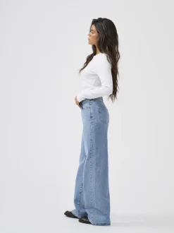 ONLHOPE Vita alta Wide Leg Fit Jeans