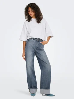 ONLHOPE Vita alta Wide Leg Fit Jeans