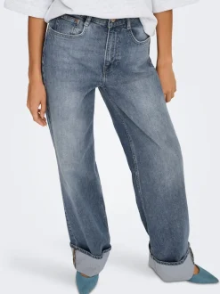 ONLHOPE Vita alta Wide Leg Fit Jeans
