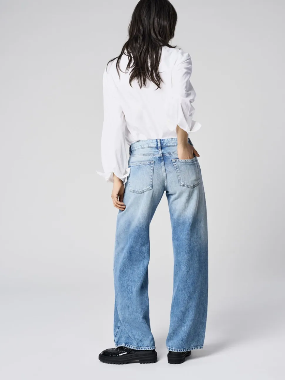 ONLHOPE Vita bassa Wide Leg Fit Jeans