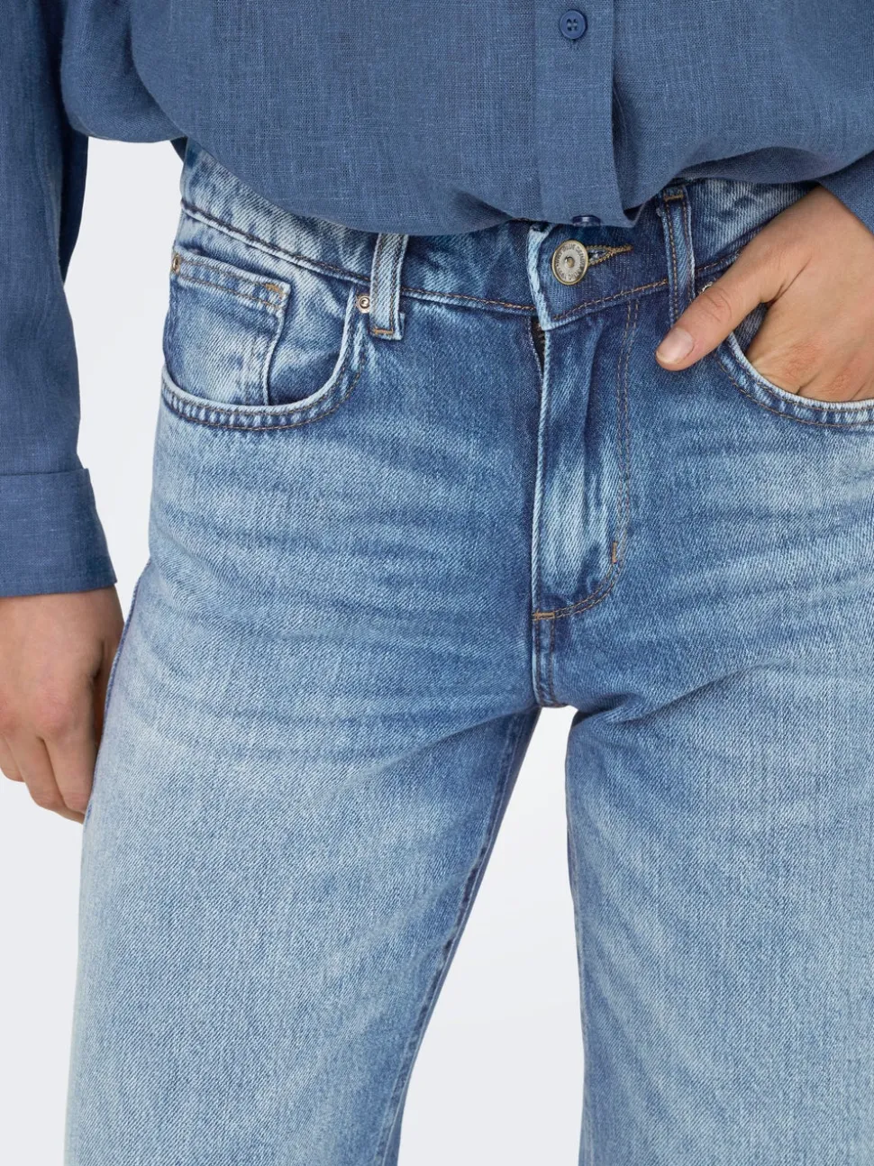 ONLHOPE Vita bassa Wide Leg Fit Jeans