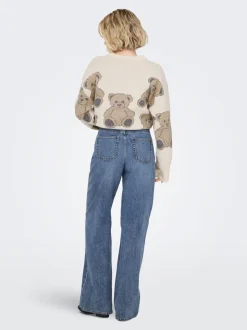 ONLHOPE Vita media Wide Leg Fit Jeans