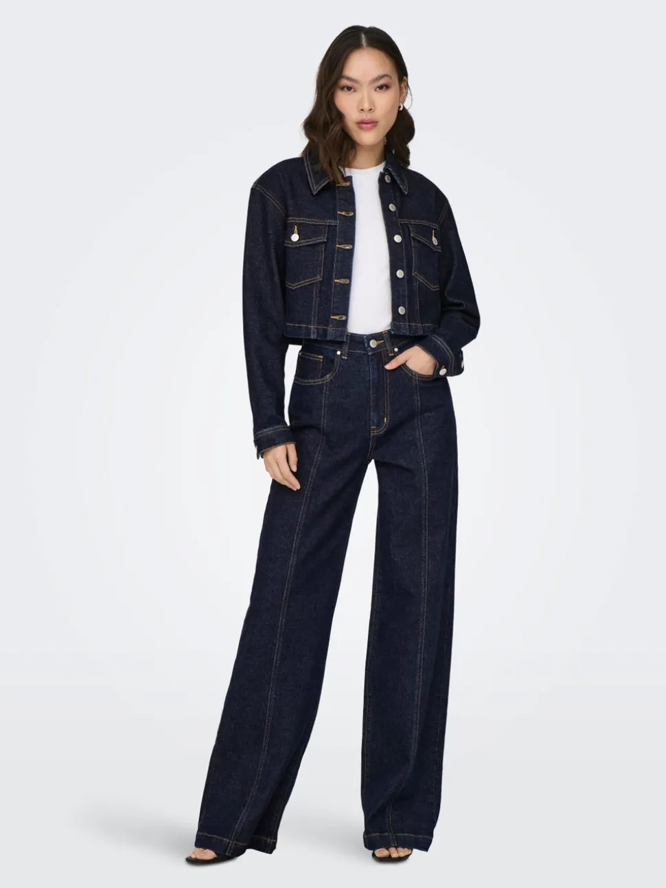 ONLHOPE Vita molto alta Wide Leg Fit Jeans