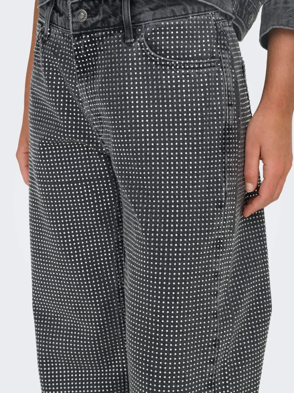 ONLHUDSON Vita media Wide Leg Fit Jeans