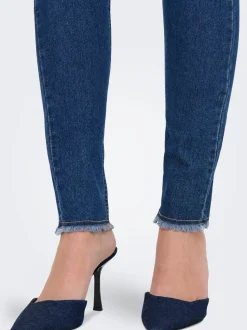 ONLHUSH Vita media Skinny Fit Lunghezza alla caviglia Jeans