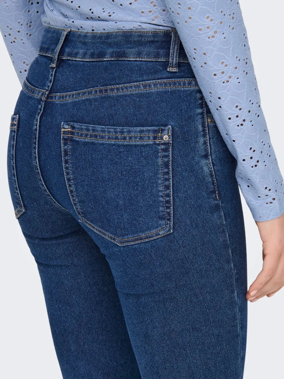 ONLHUSH Vita media Skinny Fit Lunghezza alla caviglia Jeans