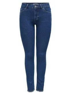 ONLHUSH Vita media Skinny Fit Lunghezza alla caviglia Jeans