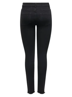 ONLHUSH Vita media Skinny Fit Lunghezza alla caviglia Jeans