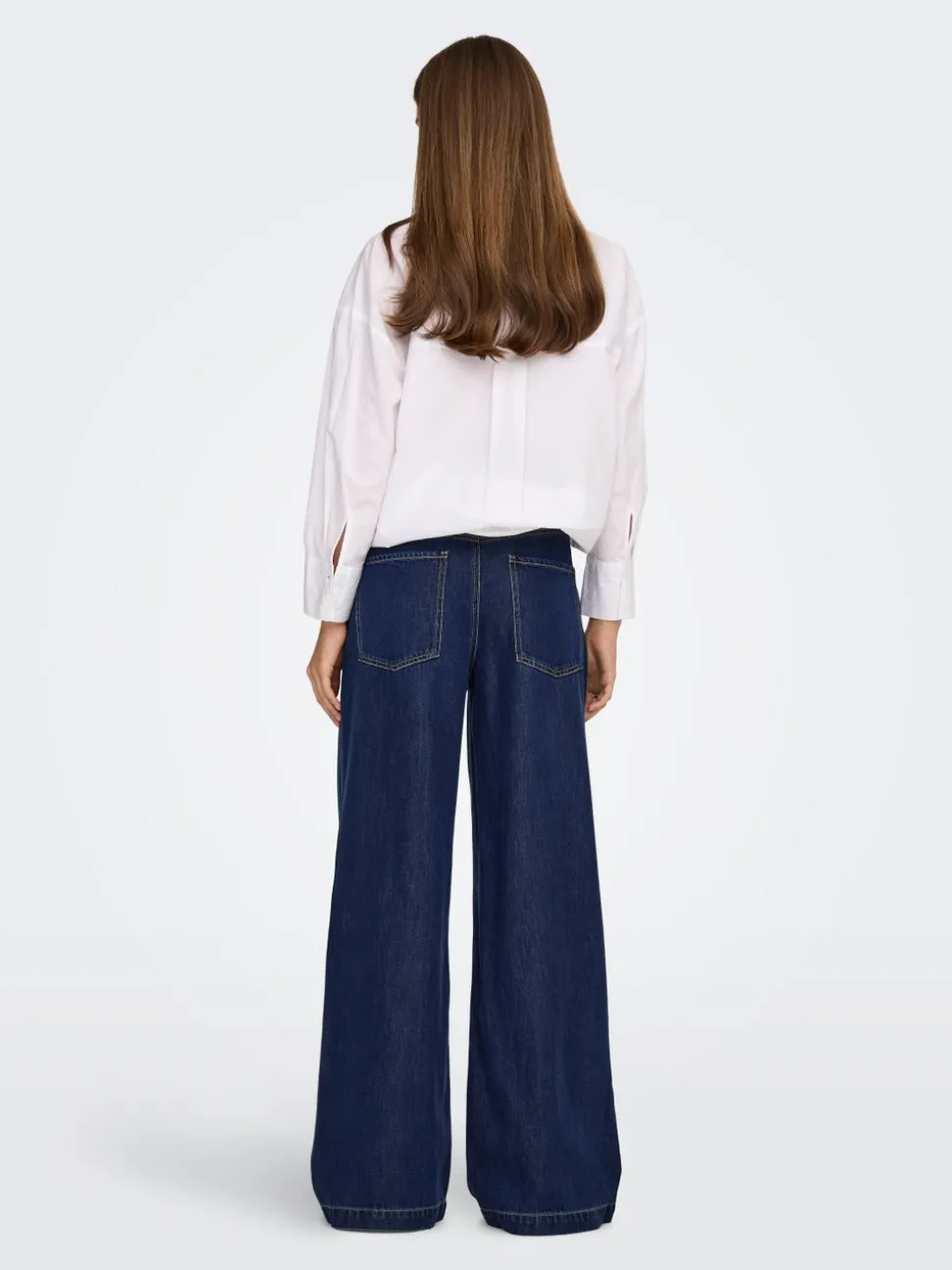 ONLINGRID Vita media Wide Leg Fit Jeans