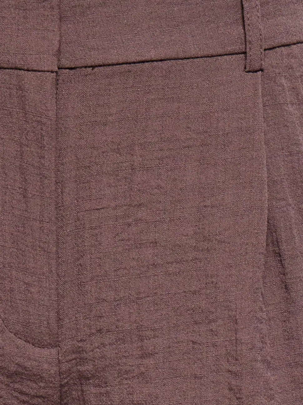 ONLITA Vita alta Regular Fit Lino Bermuda