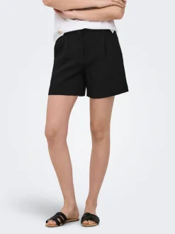 ONLITA Vita alta Regular Fit Lino Bermuda
