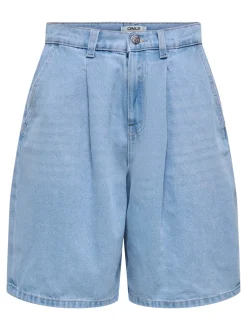 ONLIVY Wide Leg Fit Bermuda in jeans