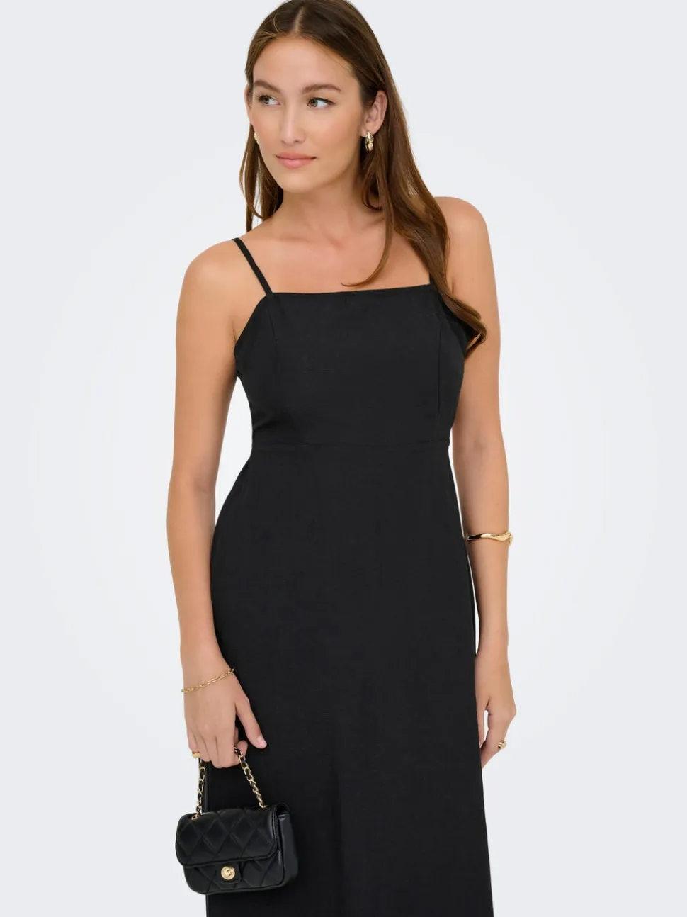 ONLJAKIRI Lino Vestito midi
