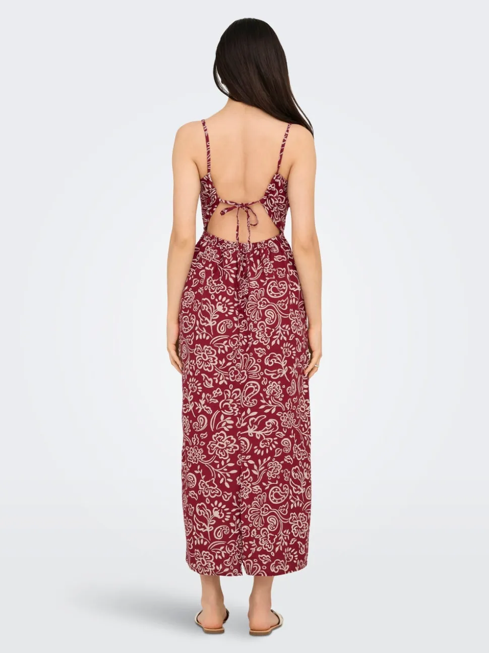 ONLJAKIRI Lino Vestito midi