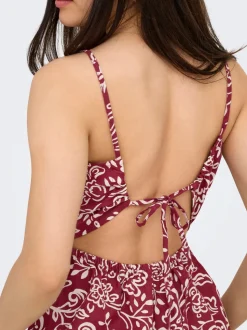ONLJAKIRI Lino Vestito midi